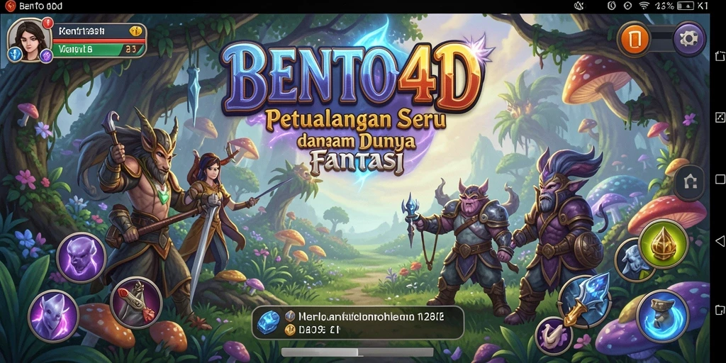 Screenshot BENTO4D menampilkan aksi petualangan mendebarkan.