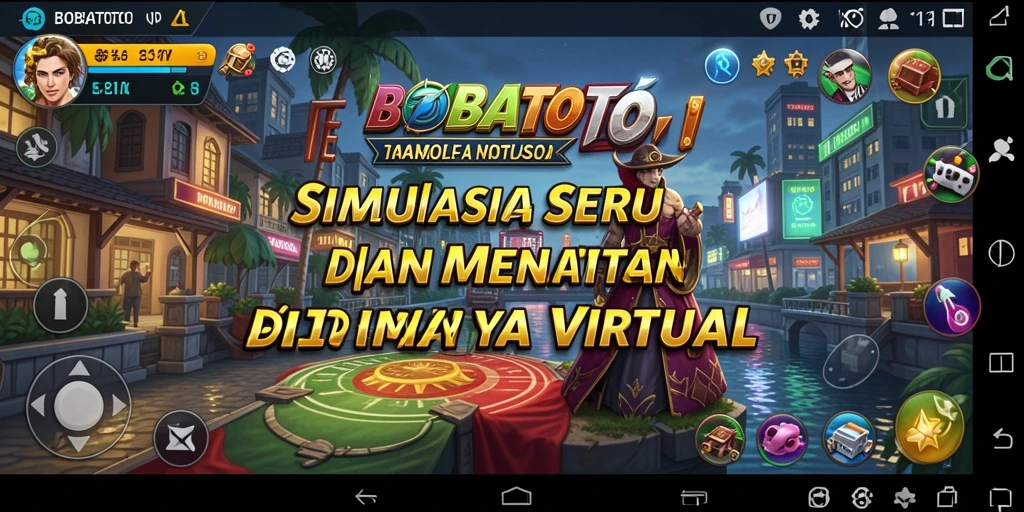 Tampilan gameplay seru BOBATOTO dengan grafis menawan.