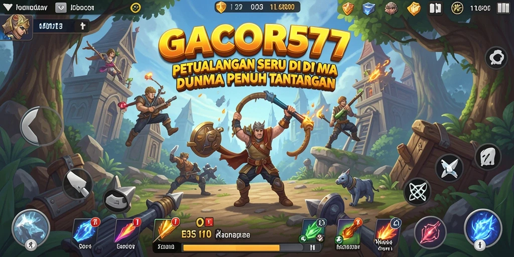 Screenshot dari gameplay GACOR577 yang menampilkan aksi petualangan seru.