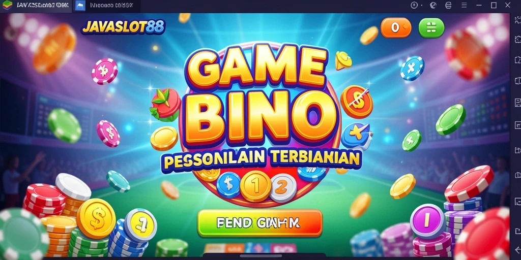 Tampilan gameplay JAVASLOT88 yang menawan saat bermain Bingo.