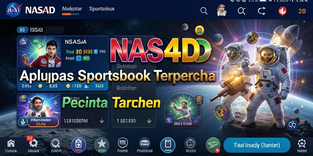 Tampilan antarmuka pengguna NASA4D yang menarik dalam permainan taruhan olahraga.