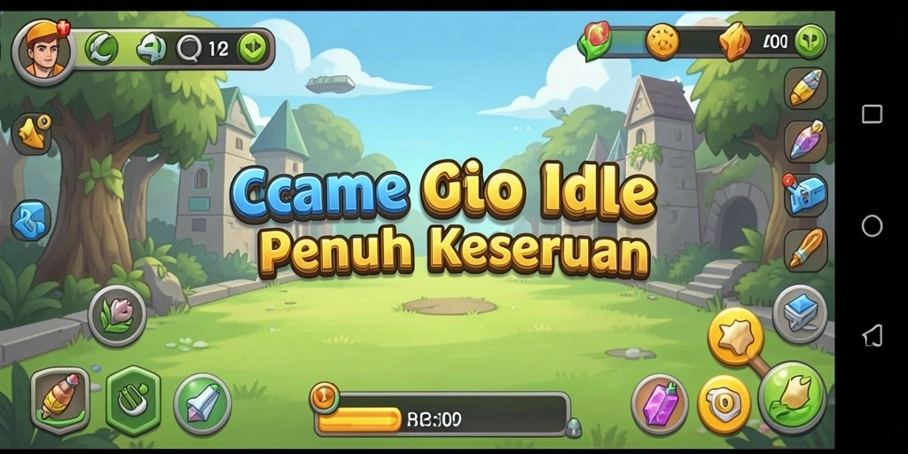 Tangkapan layar gameplay OCATOTO yang mengasyikkan dalam kategori Idle.