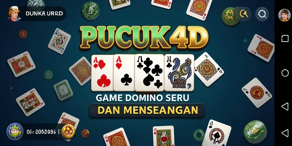 Tampilan gameplay seru di PUCUK4D saat bermain Domino.