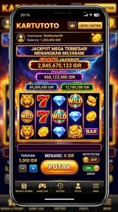 Pengunduhan aplikasi di kartutoto berlangsung cepat dan aman.